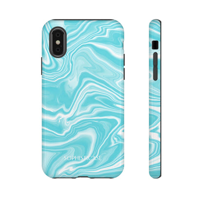 Tough Case - Liquid Dreams in Aqua