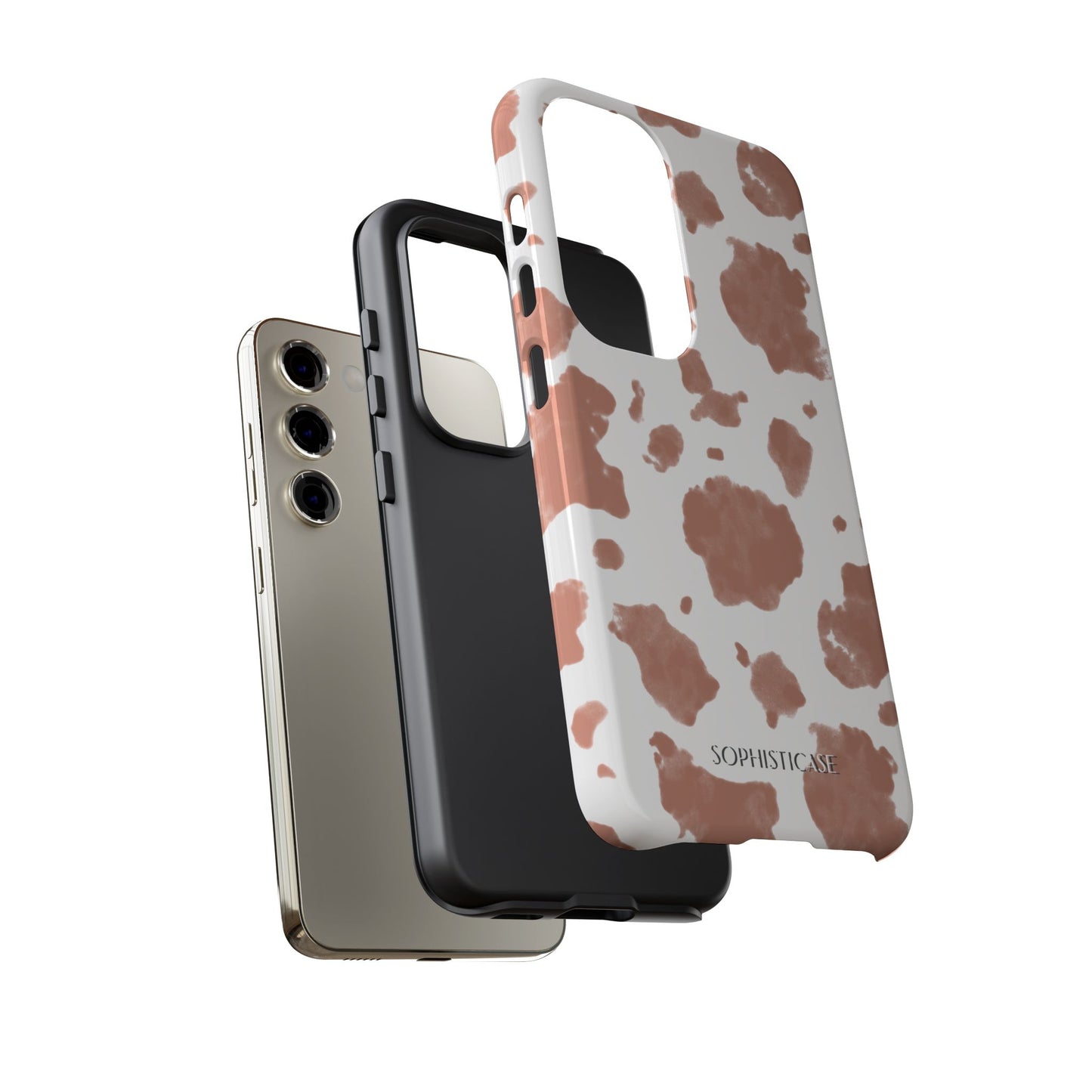 Holy Cow in Light Brown - iPhone Case, Samsung Galaxy Case, Google Pixel Case