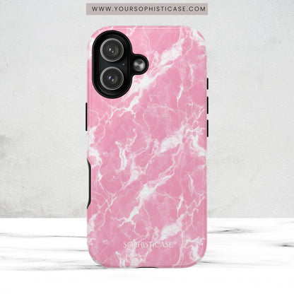 Marble Crush in Pink - Magsafe Case
