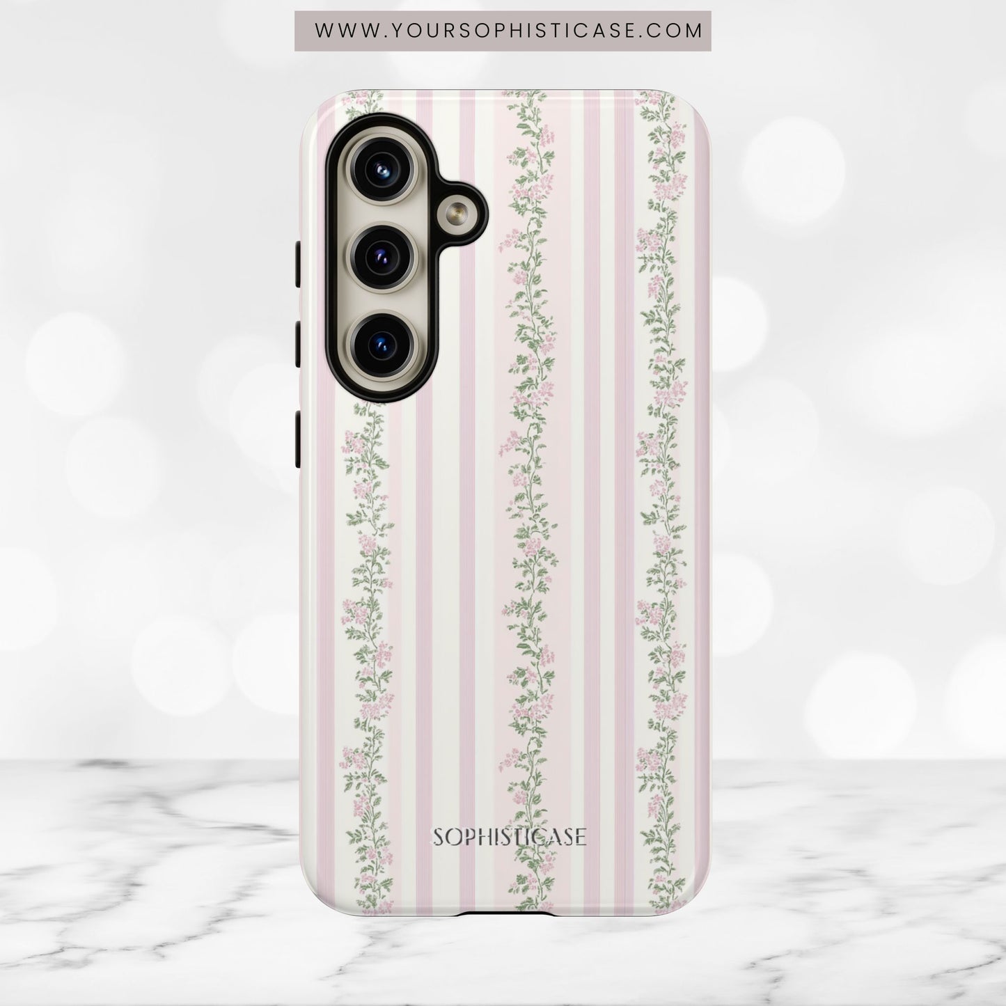 The Sweetest Thing in Coquette Rose Vine - iPhone Case, Samsung Galaxy Case, Google Pixel Case