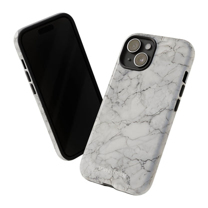 Marble Opulence in White - iPhone Case, Samsung Galaxy Case, Google Pixel Case