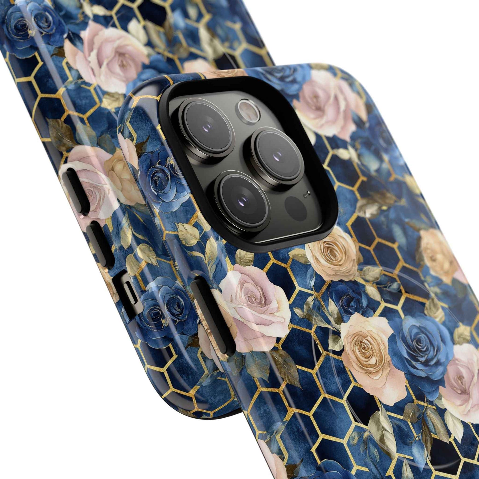 Royal Floral in Midnight Rose - iPhone Magsafe Case
