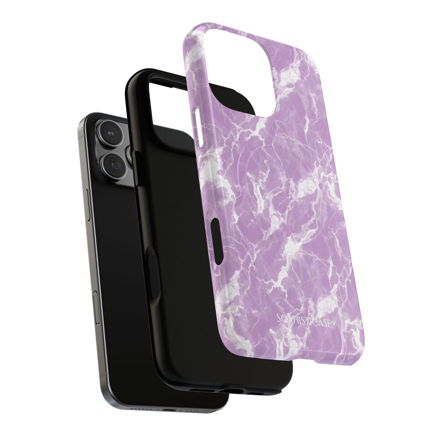 Marble Crush in Purple - Magsafe Case