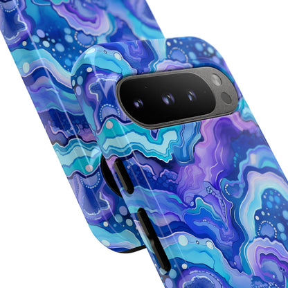 Nightstone in Lapis Wave - iPhone Case, Samsung Galaxy Case, Google Pixel Case