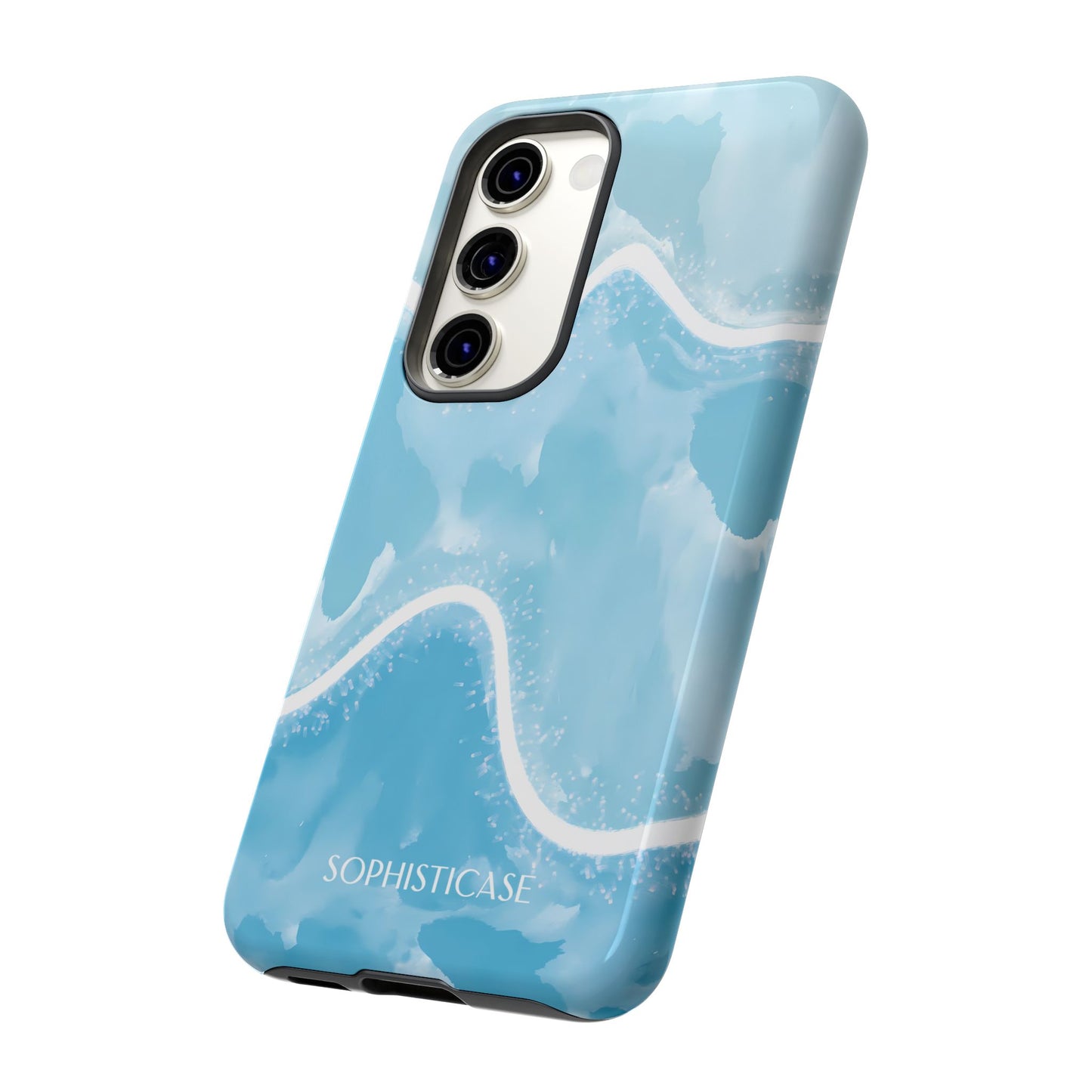 Serenity in Blue - Drop Proof Phone Case for iPhone, Samsung Galaxy and Google Pixel