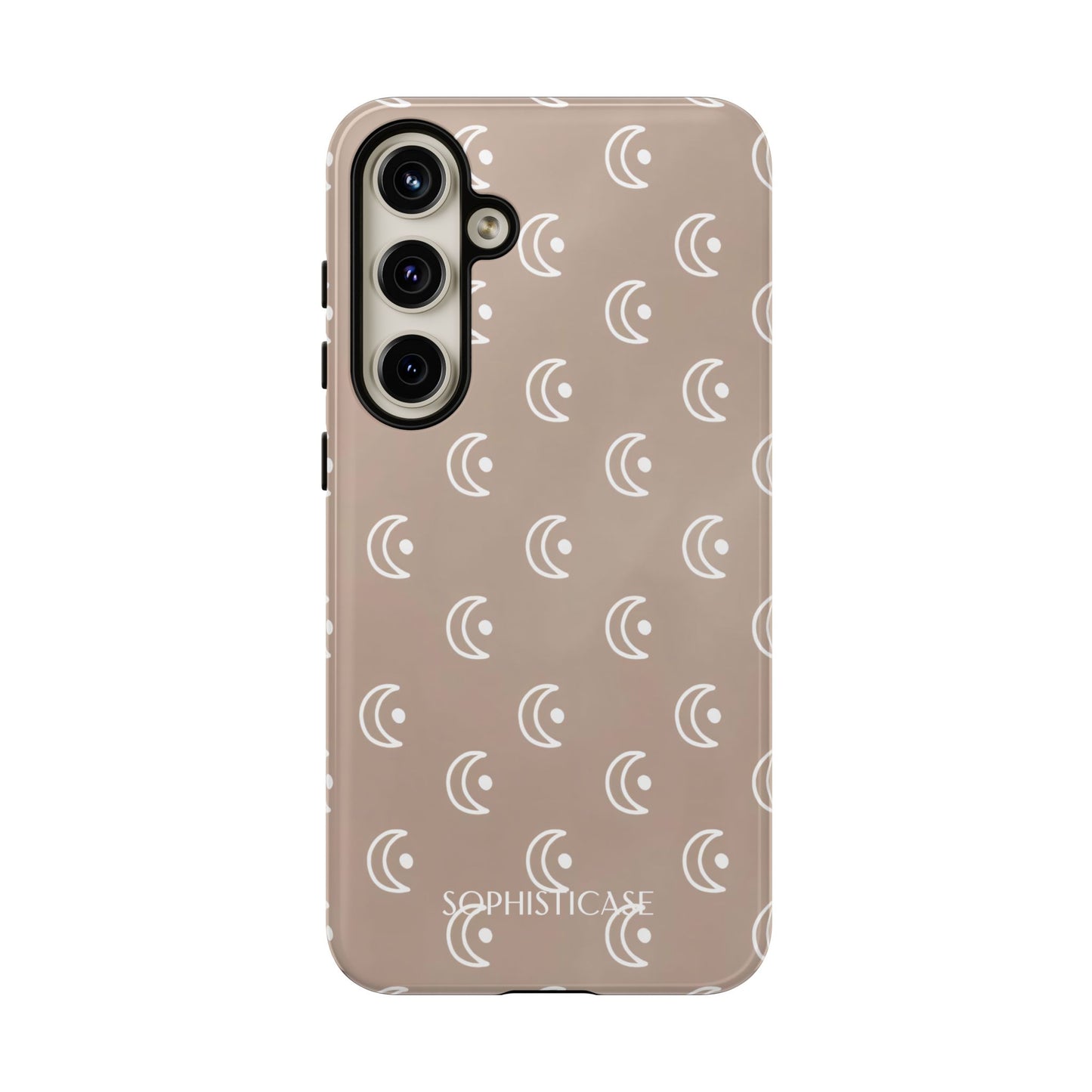 Moon Phase in Boho Brown - Tough Phone Case for Samsung Galaxy