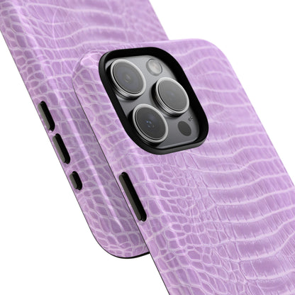 Luxe Leather in Purple - Magsafe Case
