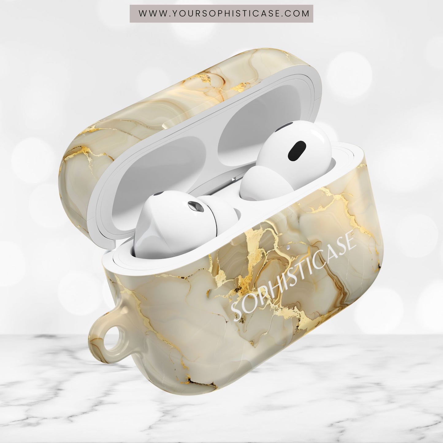 AirPod Cases - Gold Rush in Solace
