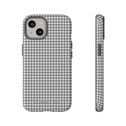 Tough Case - Houndstooth in Grey