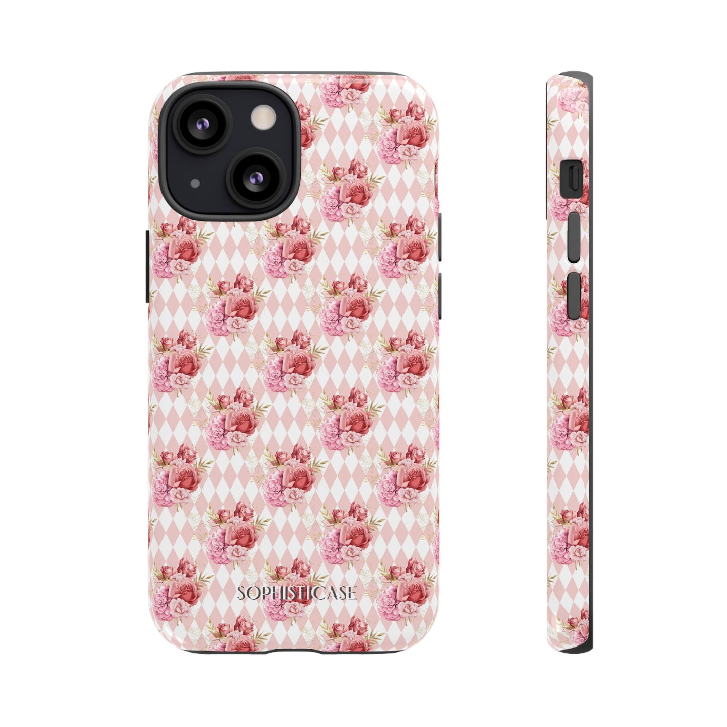 Rose Diamond Romance in Juliette - Tough Phone Case