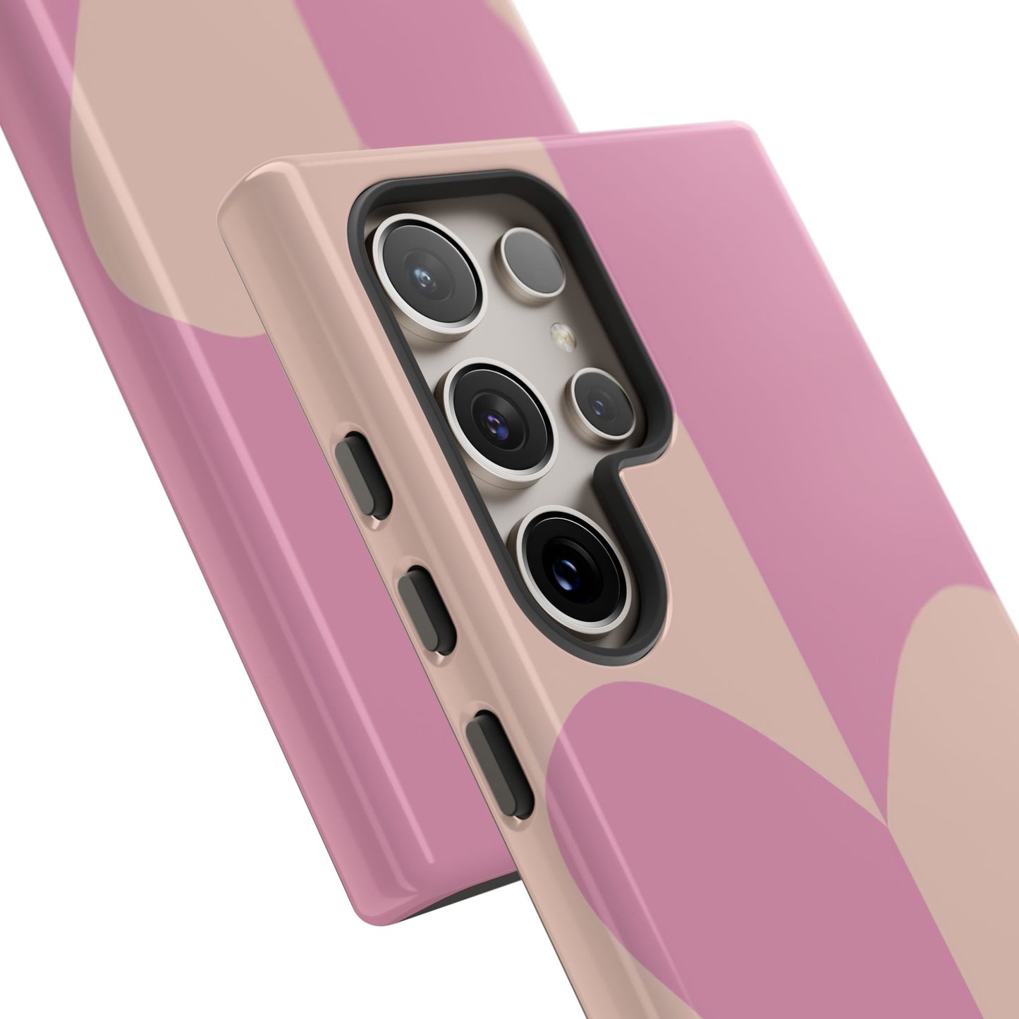 Be Mine in Pink and Brown - iPhone Case, Samsung Galaxy Case, Google Pixel Case