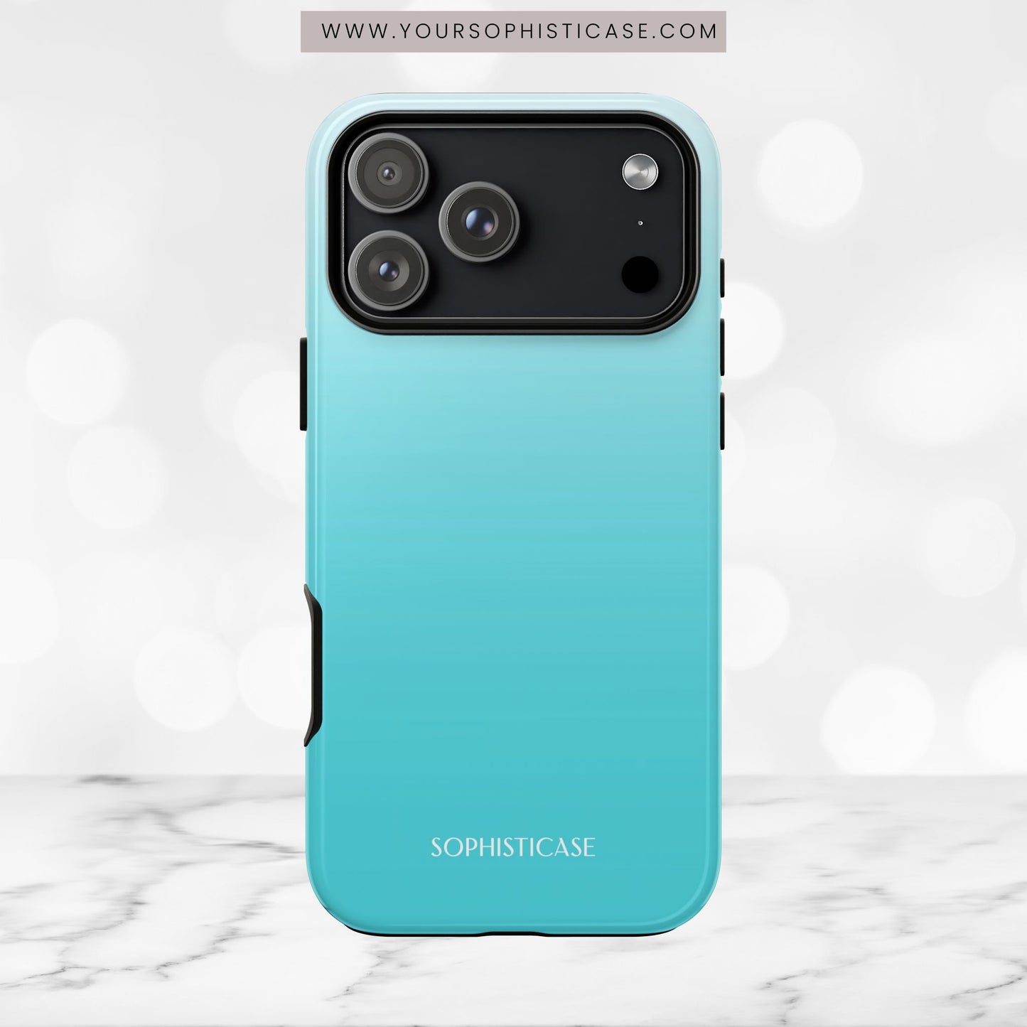 Heavenly in Aqua - Tough Phone Case