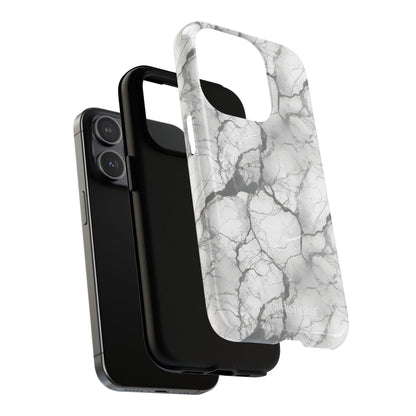 Marble Opulence in Charcoal Grey - Magsafe Case