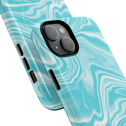 Liquid Dreams in Aqua - Magsafe Case