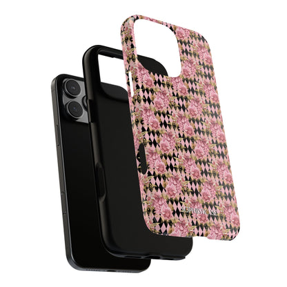 Rose Diamond Romance in Isolde - iPhone Case