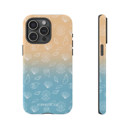 Seashell Society in Sandy Shore - iPhone Case, Samsung Galaxy Case, Google Pixel Case