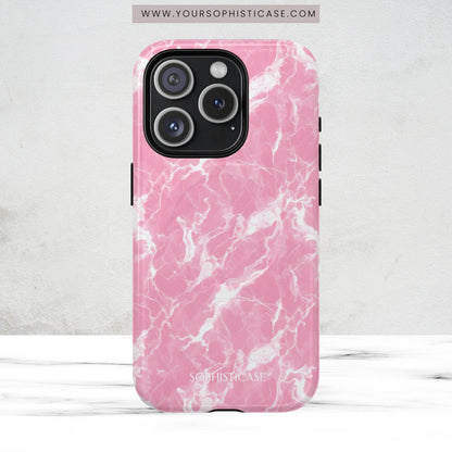 Marble Crush in Pink - Magsafe Case