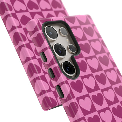 Tough Love in Purple - Tough Phone Case