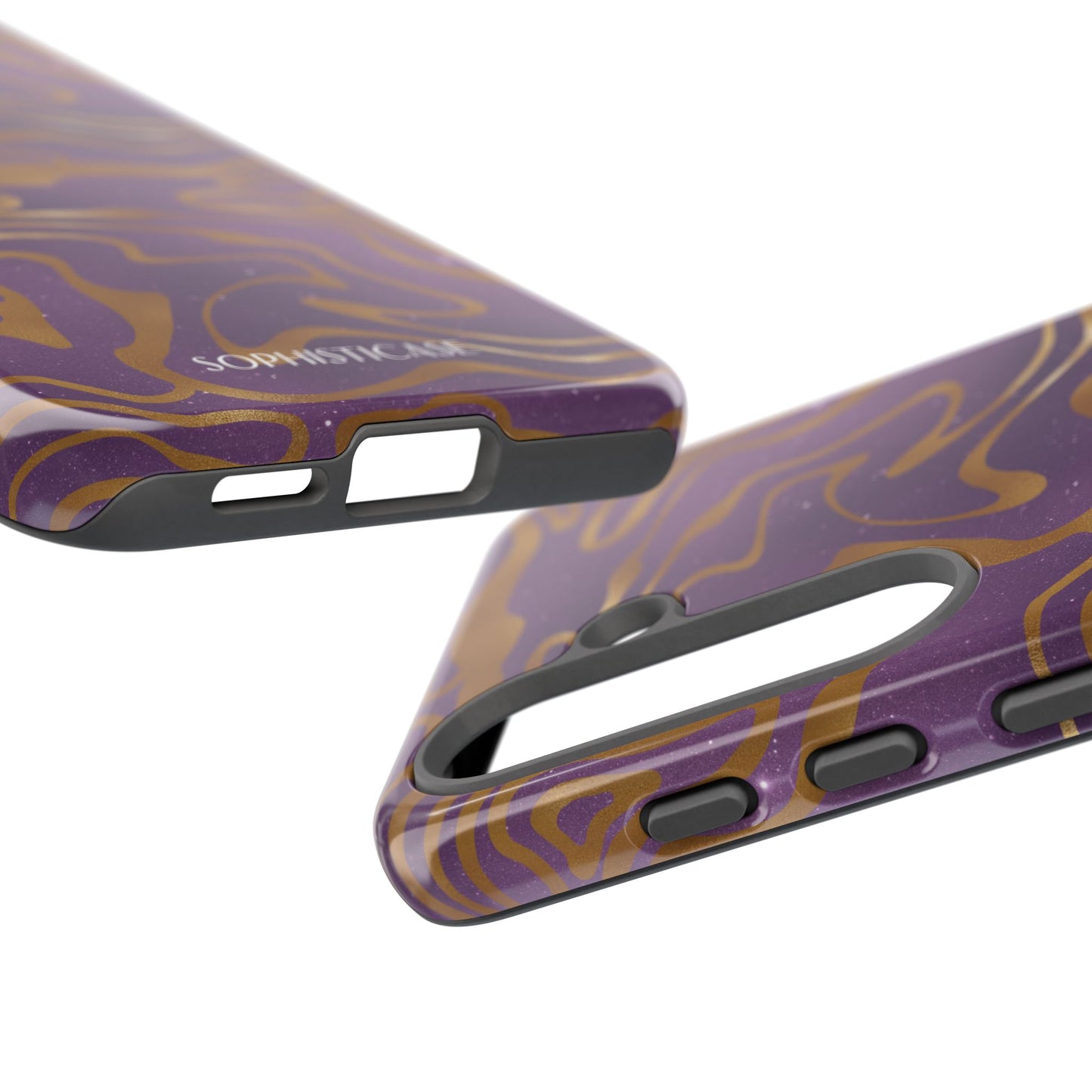 Cosmic Zebra in Purple - iPhone Case, Samsung Galaxy Case, Google Pixel Case
