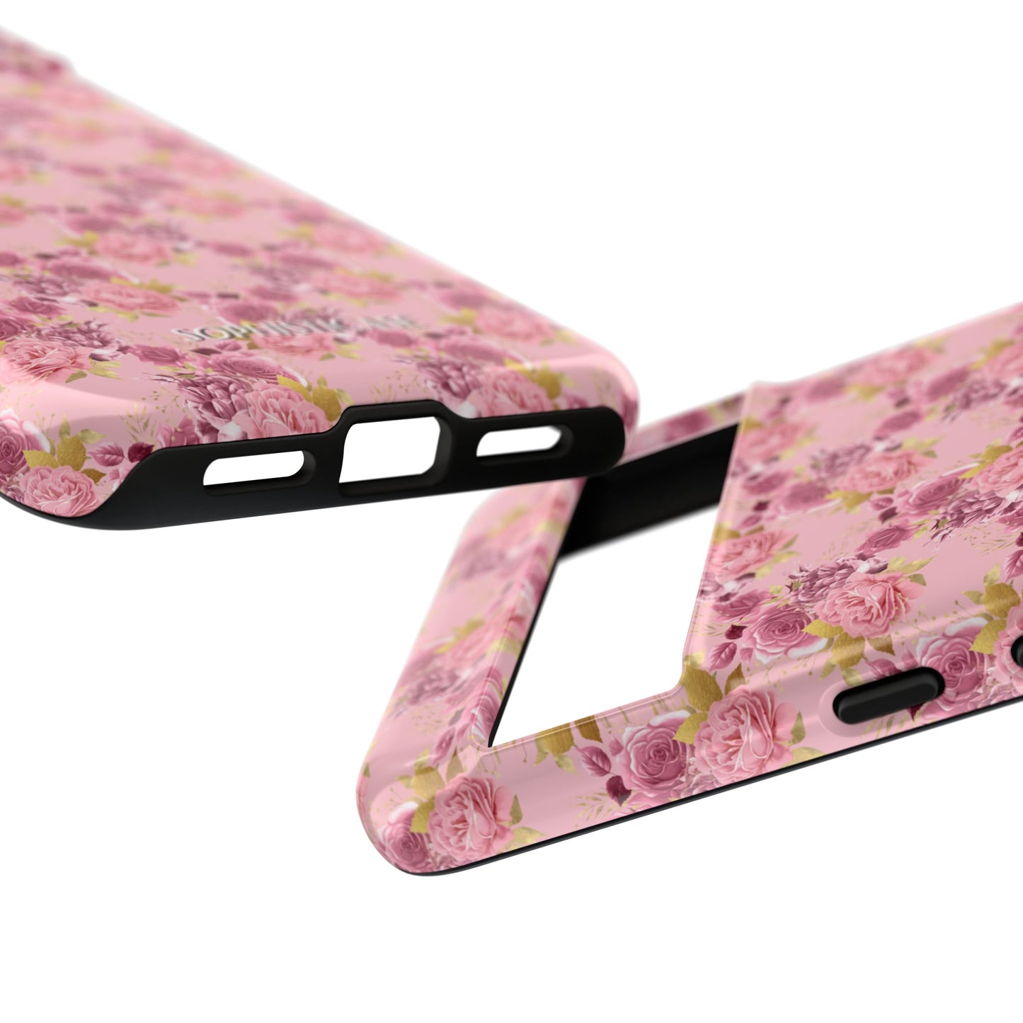 Rose Diamond Romance in Amelie - Tough Phone Case