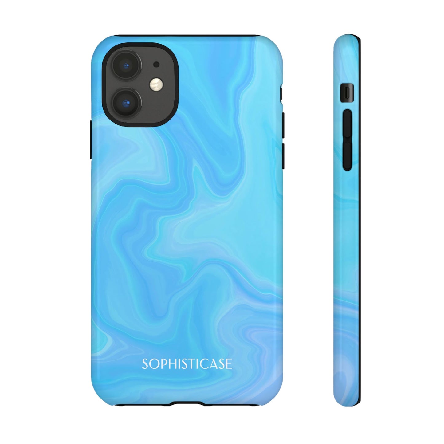 Liquid Magic in Blue - Drop Proof Phone Case for iPhone