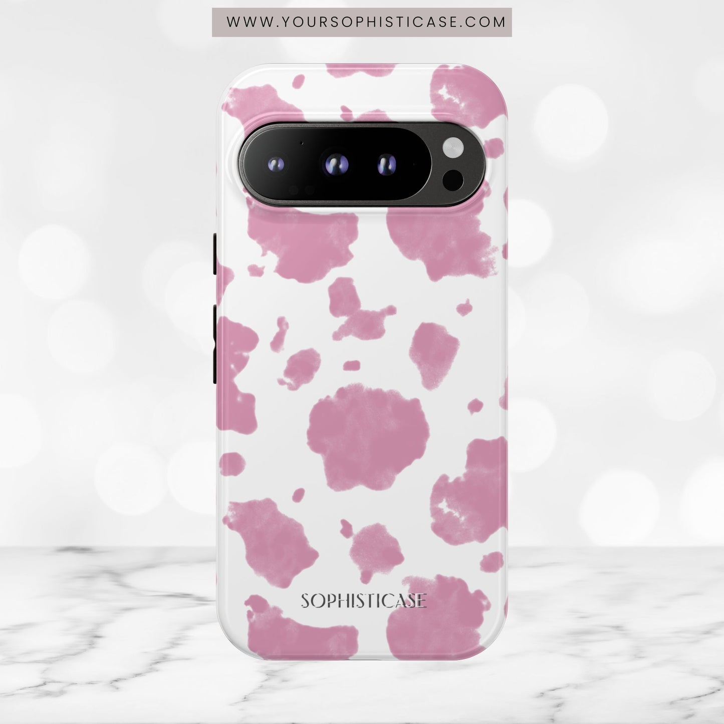 Holy Cow in Pink - Tough Phone Case