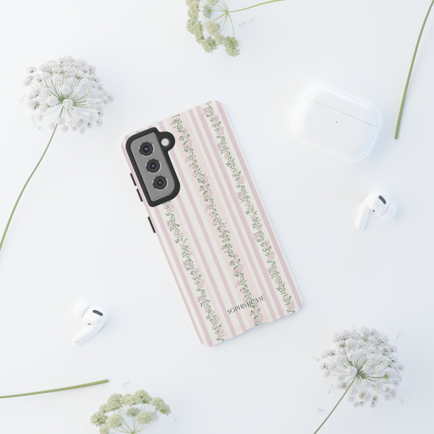 The Sweetest Thing in Coquette Rose Vine - iPhone Case, Samsung Galaxy Case, Google Pixel Case