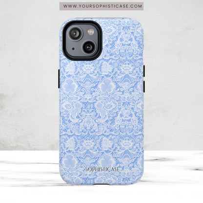 Luxe Lace in Blue - Magsafe Case
