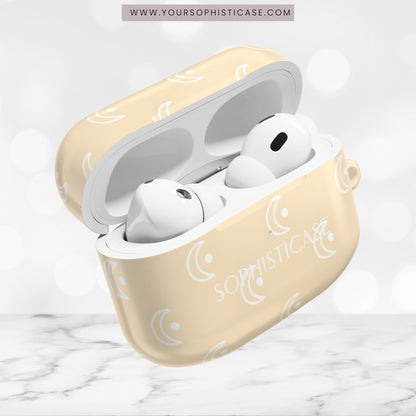 AirPod Cases - Moon Phase in Yellow