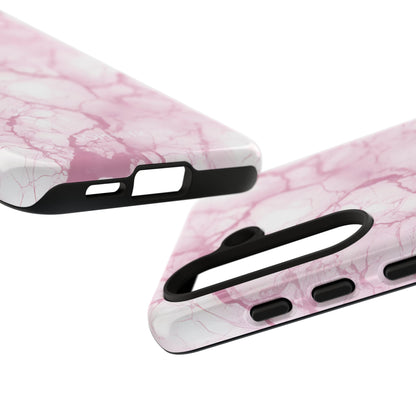 Marble Opulence in Pink - Tough Phone Case