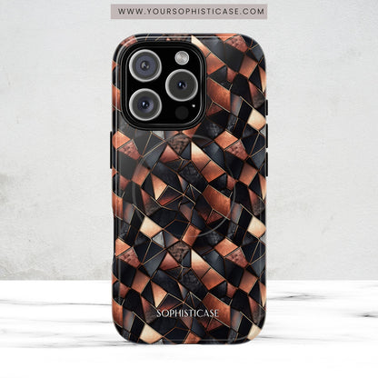 Rose' Runway in Noir Mosaic - Magsafe Case