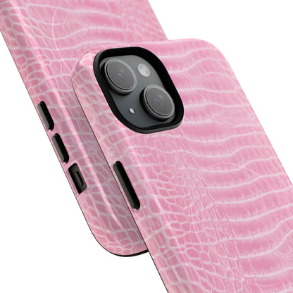 Luxe Leather in Pink - Magsafe Case