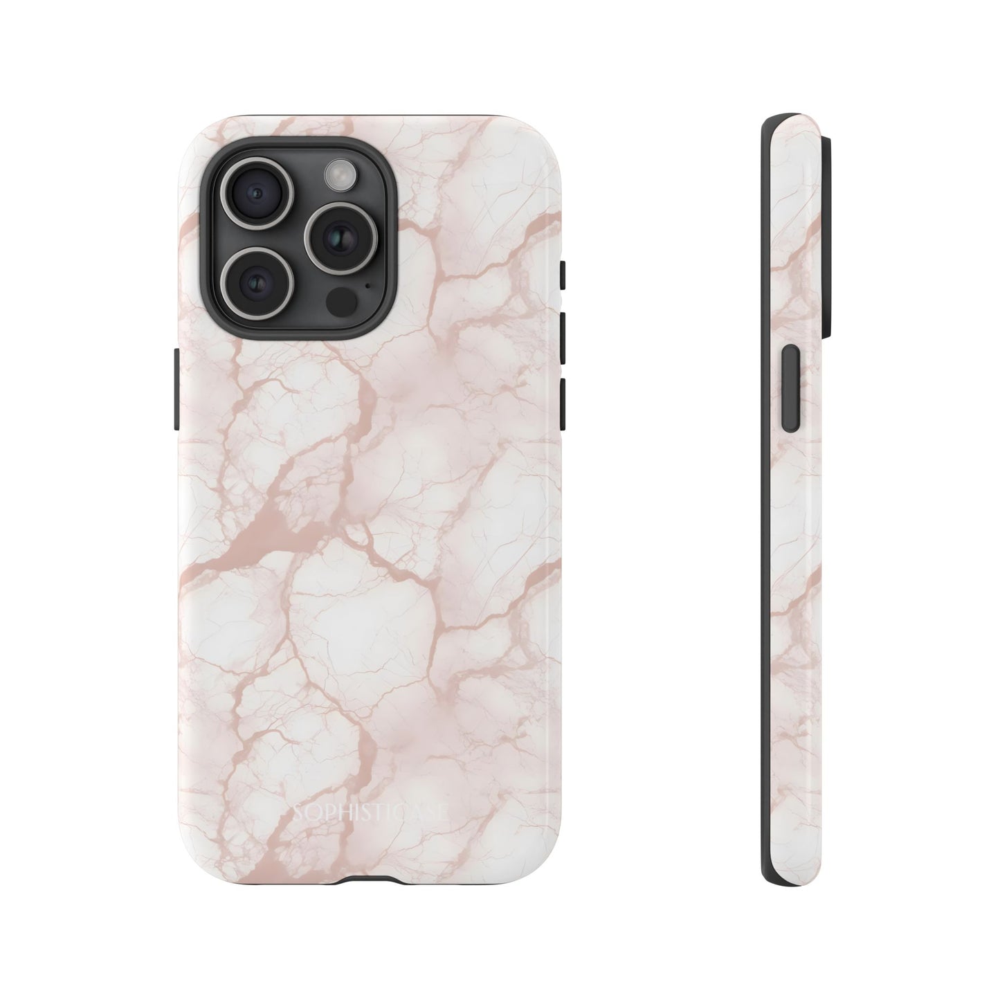 Marble Opulence in Neutral Beige - Tough Phone Case