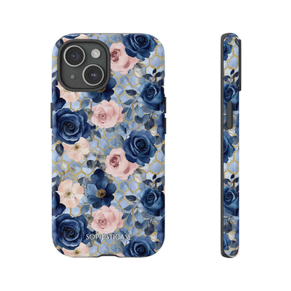 Royal Floral in Gilded Sky - Tough Phone Case