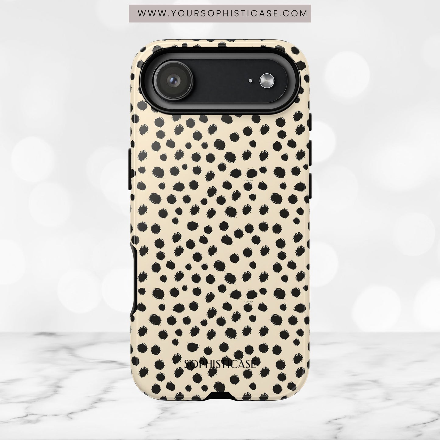 Cheetahs and Liars in Beige - iPhone Case
