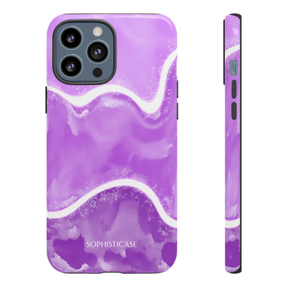 Serenity in Deep Purple - iPhone Case