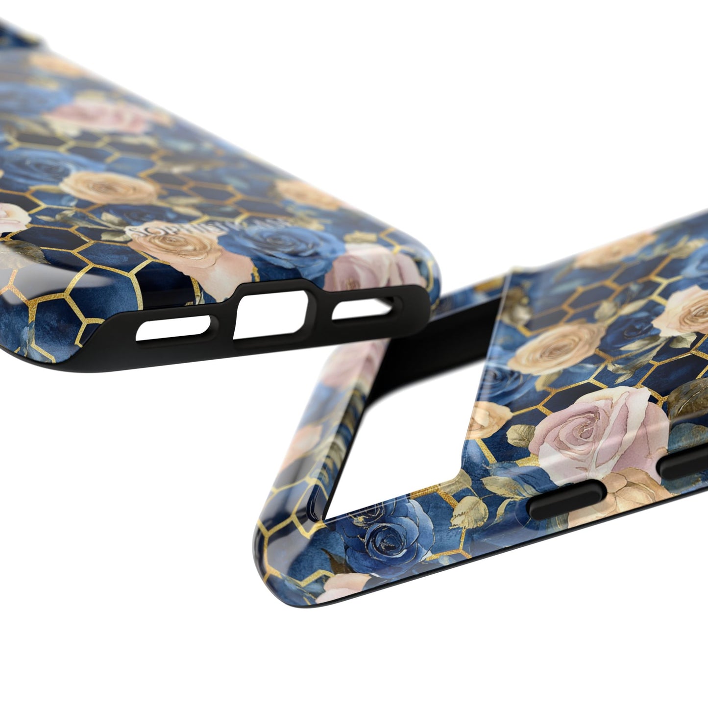 Royal Floral in Midnight Rose - Tough Phone Case