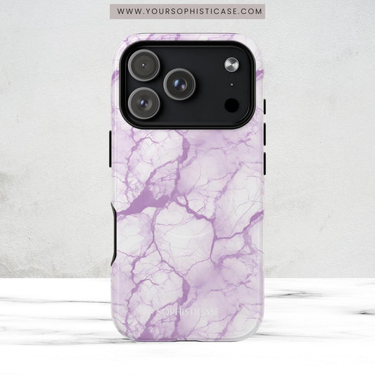 Marble Opulence in Purple - Magsafe Case
