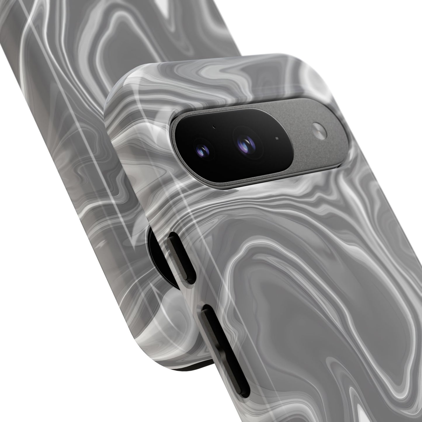 Liquid Dreams in Charcoal - Tough Phone Case