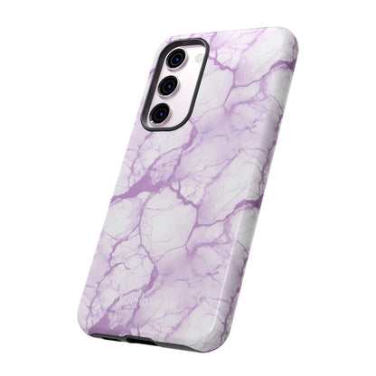 Marble Opulence in Purple - Tough Phone Case