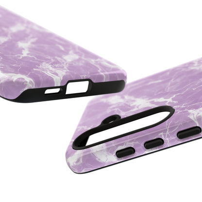 Marble Crush in Purple - Tough Phone Case