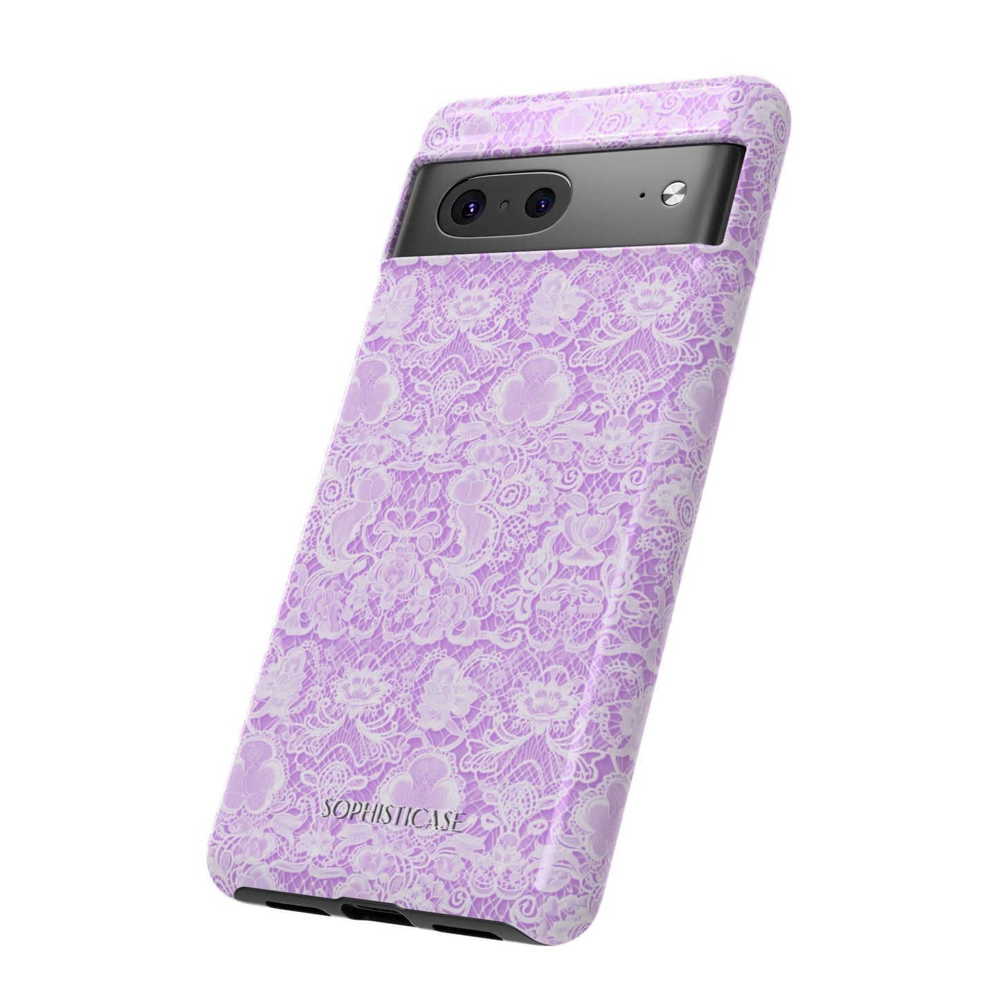 Luxe Lace in Purple - iPhone Case, Samsung Galaxy Case, Google Pixel Case