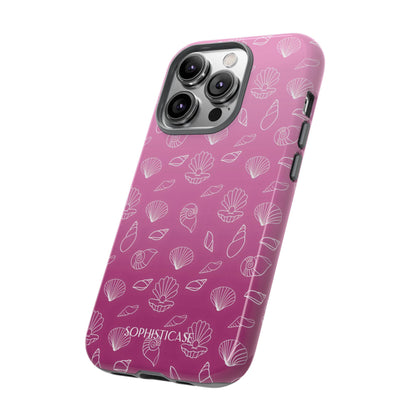 Seashell Society in Purple - iPhone Case