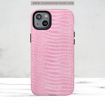 Luxe Leather in Pink - Magsafe Case