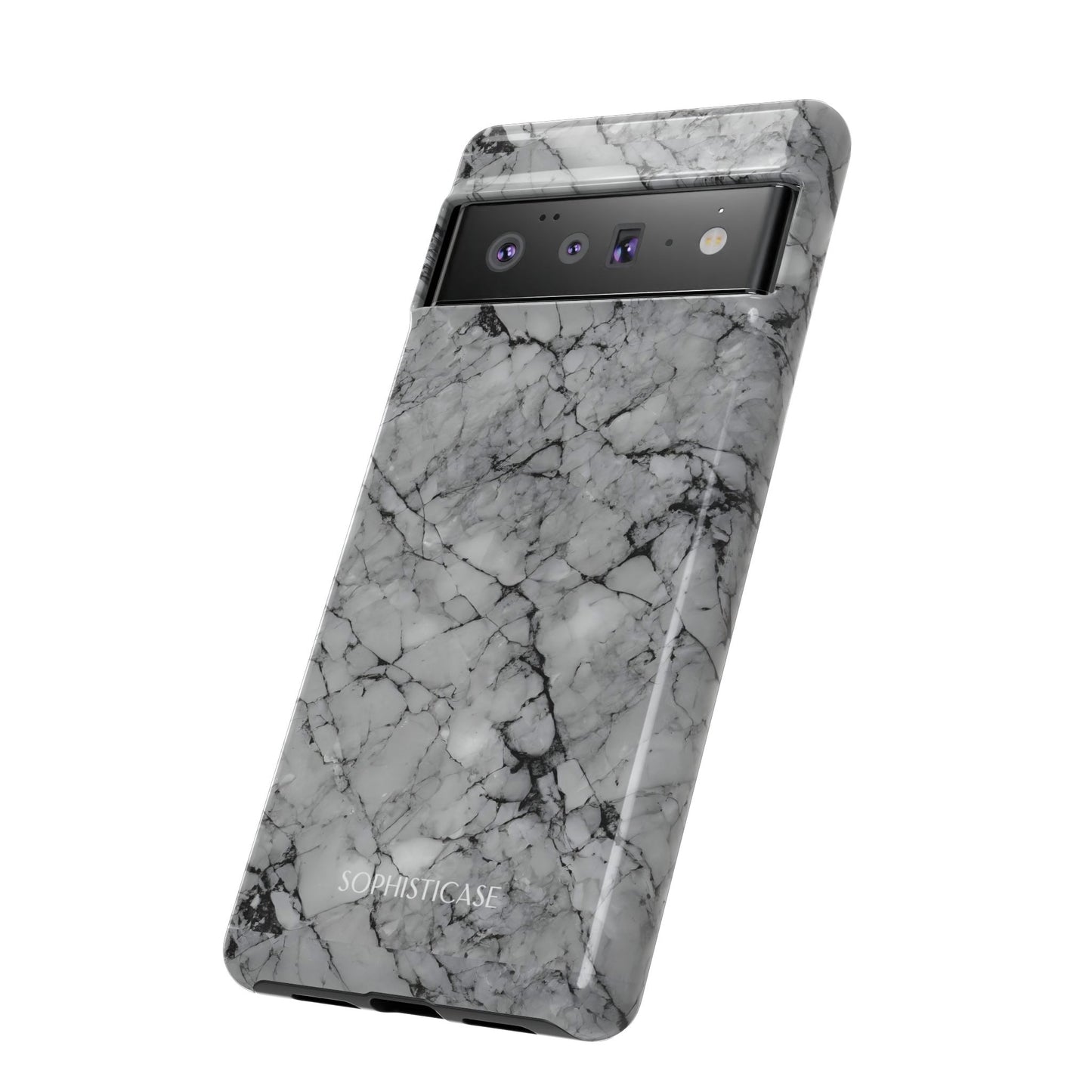 Marble Opulence in Grey - iPhone Case, Samsung Galaxy Case, Google Pixel Case