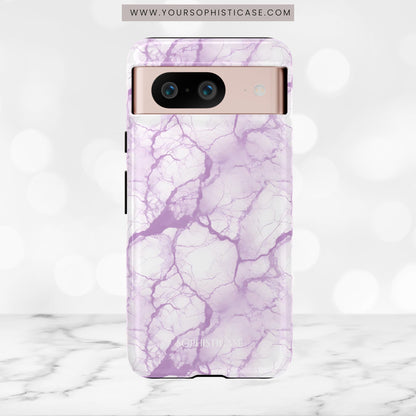 Marble Opulence in Purple - Tough Phone Case