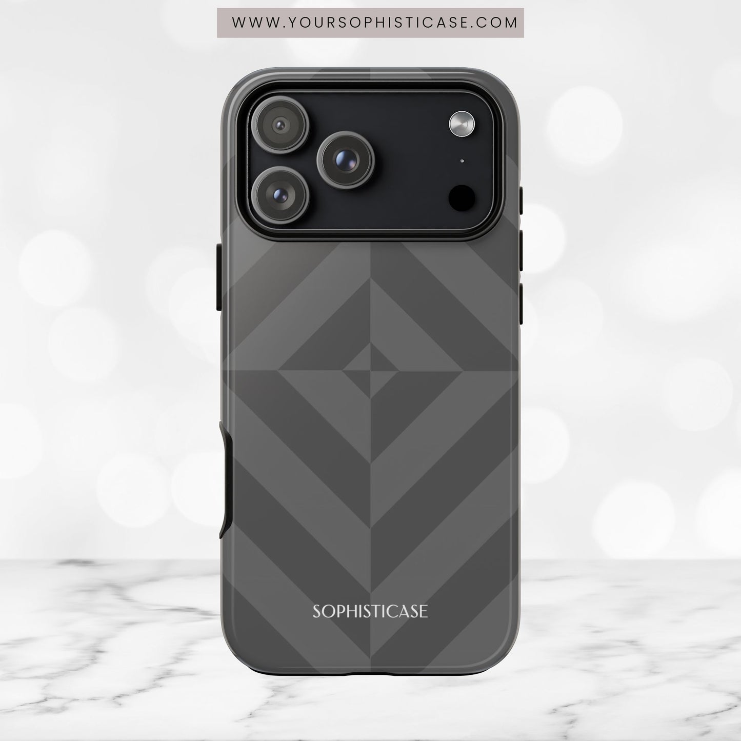 Zenergy in Charcoal Grey - iPhone Case, Samsung Galaxy Case, Google Pixel Case