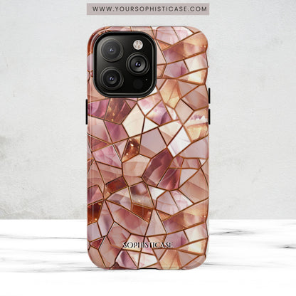 Rose' Runway in Champagne Mosaic - Magsafe Case