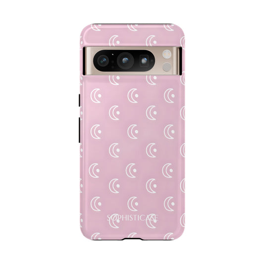 Moon Phase in Pink - Tough Phone Case for Google Pixel