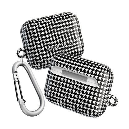 AirPod Cases - Houndstooth in Black